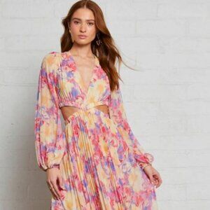 Revery Floral Long Sleeve Maxi Dress - ASTR The Label